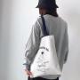 High quality custom printed organic cotton canvas tote bag women's handbag bag