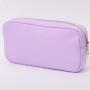 Stock S M L XL Size DIY Patches Logo Personalized Portable Cosmetic Bag Travel Toiletry Bag Gift Makeup Bag Organizer