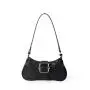 2024 New Product Retro Shoulder Bag Women Fashion Splicing and Color Collision Design Handbags PU Leather Ladies Hand Bags