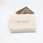 High Quality Natural Twill Cotton Envelope Swimwear Clothing Packaging Bag Envelope Cotton Dust Shoe Pouch