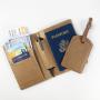 DC001 OEM Custom Logo High Quality Passport Wallet PU Travel Credit Card New Fashion Passport Holder Wallet