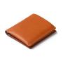 High quality italian leather slide slim men's wallet made of vintage genuine leather