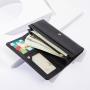 New crocodile pattern buckle women's long wallet