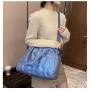 Wholesale Padded jacket shoulder bag filled with cotton large capacity handbag fold fashion women's crossbody bag