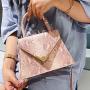 Korean Fashion Serpentine Personalized Portable BagSingle Shoulder Messenger Small Square Zipper Bag Luxury Female bag For Women