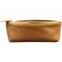 High quality leather pen holder with logo leather pen case for gift