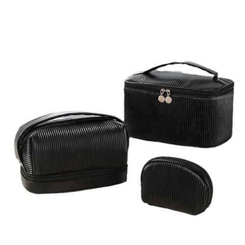 ZF343 New Cosmetic Bag Ladies Fashion Portable Travel Wash Handbag Waterproof Makeup Storage Bag three-piece suit