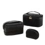 ZF343 New Cosmetic Bag Ladies Fashion Portable Travel Wash Handbag Waterproof Makeup Storage Bag three-piece suit