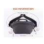 Oem Fashion Casual Waterproof sport fanny pack manufacturer multifunctional outdoor running black waist bag