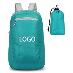 Custom Logo Travel Outdoor Sports Hiking Fitness Yoga Water-resistant Portable Lightweight Folding Backpack