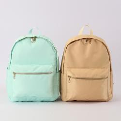 Keymay Stock 11 Colors Custom Designs Outdoor Travel Zipper Kids Backpack School Bags Waterproof Nylon Backpack