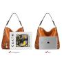 Custom High quality real cow leather tote bag top-handle hobo bags ladies big shoulder bag genuine leather handbags for women