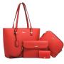 Retro New Large Capacity Fashion Diagonal Cross Four Piece Set Mother Bag