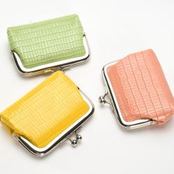 Retro Crocodile Ladies Clutch Purse Creative Storage Bag Vintage Metal Clip Coin Wallet Women Small PU Leather Mini Coin Purse carteras para mujer