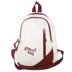 KBW568 Customized School Bags College High School Students Retro Backpacks Nylon Junior High School Shoulder Travel Bag
