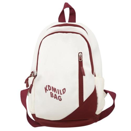 KBW568 Customized School Bags College High School Students Retro Backpacks Nylon Junior High School Shoulder Travel Bag