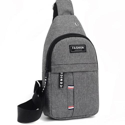 HR119 Hot Sale Men's Chest Bag Outdoor Mountaineering Oxford Cloth Single Shoulder Crossbody Bag Outside Anti-Friction Sport Bag