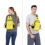 Cheap New design high quality men chest bag Canvas mens crossbody bag