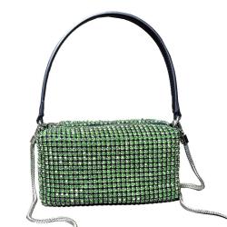 2024 Custom Crystal Shoulder Hand Bag For Women Ladies Evening Diamond Bags