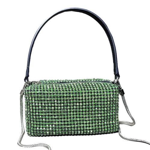 2024 Custom Crystal Shoulder Hand Bag For Women Ladies Evening Diamond Bags