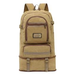 MGB027 Outdoor Sports Backpack High Quality Canvas Travel Mountaineering Backpack Retro Large Capacity Student Luggage Bag
