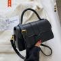 New Trendy Bolsos De Mujer Solid Color PU Leather Bag Sling Bags Ladies Custom Leather Bag For Women