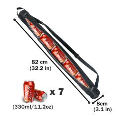 customized high quality outdoor Cooler Tube  Golf Bag Beer Sleeve Cooler Golf Bag Cooler 7 Can