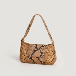 2024 Custom Snake Croco Skin Pu Vegan Leather Ladies Hobo Shoulder Bag Women Handbags