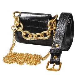 2024 Custom Crocodile PU Shoulder Waist Bag For Women Crossbody Fanny Pack