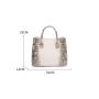 Sac A Main Bolsa Feminina Luxury Branded Designer White Croc  Tote Bags For Ladies Famous Brands Women Crocodile Leather Handbag