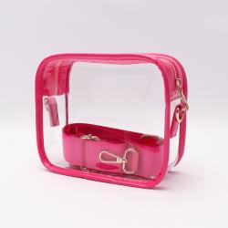 Summer  Ladies Translucent Bag PVC Women's Crossbody Bags Custom Purses and Handbags Women Hand Bags