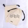 Custom Muslin Cotton Pouch Promotional Small Natural Calico Cloth Drawstring Gift Jewelry Dust Bag