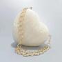 Women's New Fashion Love Acrylic Single Shoulder Diagonal Cross Banquet Handbag
