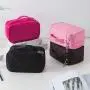 2024 New Custom Cosmetic Bag Creative Rhombus Waterproof Cosmetic Case Nylon Makeup Travel Bag Organizer