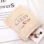 Eco-friendly Small Muslin Gift Pouch Recycled Custom Logo Printed Cotton Drawstring Jewelry Cosmetic Dust Pouch
