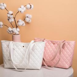 Fashion shoulder bags for women embroidery tote bag 2024 ladies handbag pu leather women's wholesale large capacity shopping bag
