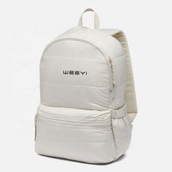CHANGRONG Custom Winter Soft Puffer Quilted backpack bag
