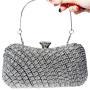 New Arrival Rhinestones Women Bags Chain Shoulder Handbags Party Wedding Day Clutch Purse Evening Bags Handbags For Ladies pochette femme