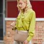 2024 new trend women's shoulder bag PU leather women's thin crossbody bag wholesale