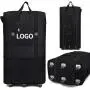 custom large capacity retractable suitcase universal wheel folding storage travel luggage wheels rolling duffle bags