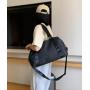 ZF102 New Fashion Leisure Sports Fitness Bag Female Oxford Cloth Shoulder Handbag Simple Waterproof Wearable Travel Bag Male