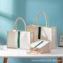 Laminating Canvas Wholesale Environmental Hand Canvas Single Shoulder Hand-Painted Canvas  Can Print Logo Cotton Bags