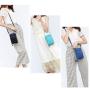 Purses and Handbags Fashion Ins Ladies Handbag Shoulder Bag PU Leather Mini Cell Phone Case Crossbody Bag