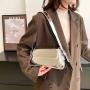 2024 new high quality leather shoulder bag ladies casual Christmas party wedding handbag