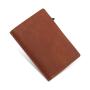 Customized Crazy Horse Aluminium Wallet Genuine Leather Aluminum Alloy Card Holder Pop Up Wallet