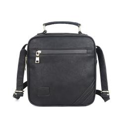 Pu Leather Cross Body Bag For Travel With Carbon Lined And More Compartment For Men And Women Smell Proof Bag