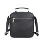 Pu Leather Cross Body Bag For Travel With Carbon Lined And More Compartment For Men And Women Smell Proof Bag