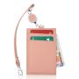 Wholesale Name Leather Id Lanyard Card Badge Holder Id Card Holder With Lanyard