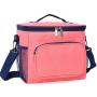 Manufacturer Portable Fresh-keeping Insulation Pack Oxford Lading Shoulder Bento Lunch Box Case Outdoor Picnic