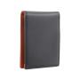 Ultra thin PU leather bifold wallet money clip rfid wallet mens slim wallet with money clip